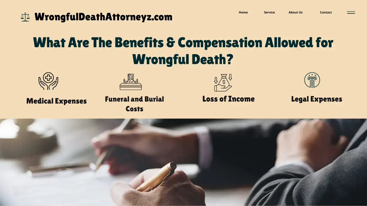 What Are The Benefits & Compensation Allowed for Wrongful Death